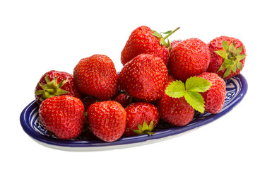 Strawberry in the bowl