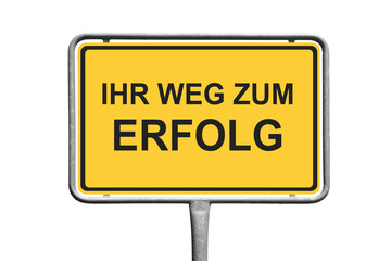 Ihr Weg zum Erfolg