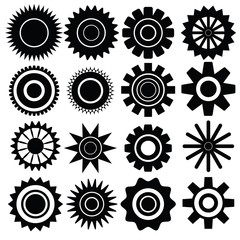 set of gears