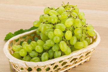 Green grapes