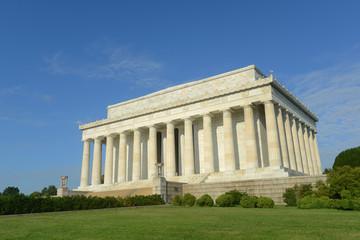 Lincoln Memorial in the morning in Washington DC