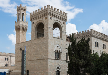 Fototapeta premium Italian hospital closeup