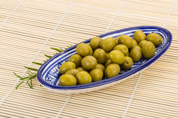 Green olives