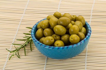 Green olives