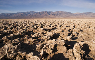Below Sea Level Devil's Golf Course Death Valley