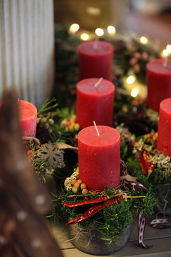 Weihnachtskerze