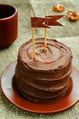 chocolate birthday cake