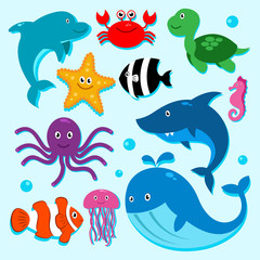 Fototapeta premium Friends from the sea