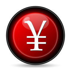 Obraz premium Yen icon