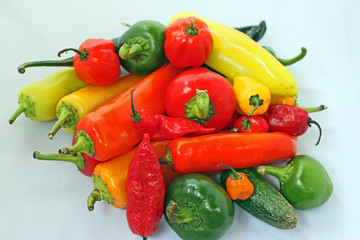 hot peppers