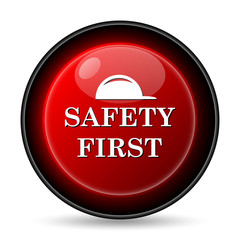 Safety first icon