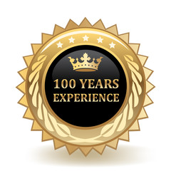 One Hundred Years Experience Badge