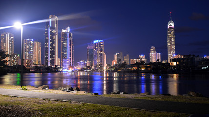 Obraz premium Surfers Paradise Skyline -Queensland Australia