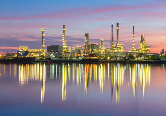 Oil gas refinery plant. May called petroleum, production or petrochemical plant. Industrial factory construction from engineering technology with steel pipe, pipeline, tank. Business for power energy.