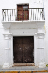 Llerena, Badajoz, miradas arquitectónicas, puerta principal
