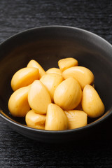 ニンニクのたまり漬け