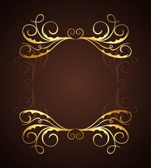 Illustration of beautiful vintage