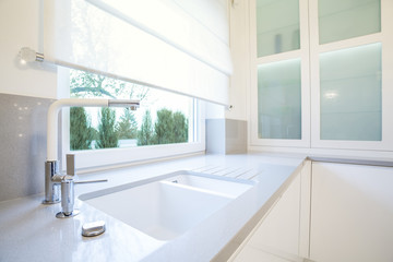 White kitchen