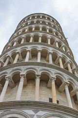 The Leaning Tower of Pisa. Tuscany, Italy