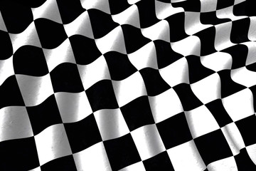 Checkered flag texture background