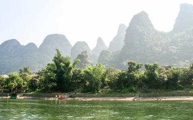Stoff pro Meter the landscape in guilin, china © luckybai2013