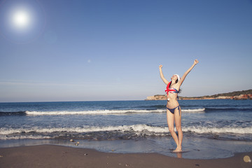 holiday vacation at the beach