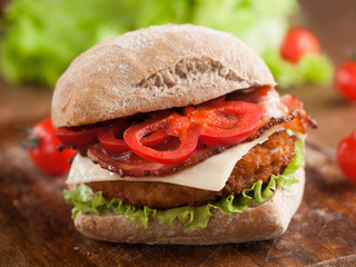 Chicken burger