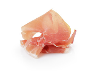 slice of italian prosciutto