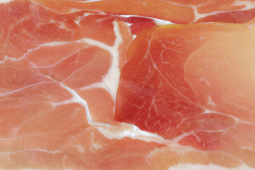 closeup photo of italian prosciutto