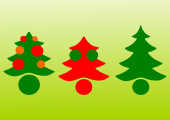 Weihnachtsbaum Vektor