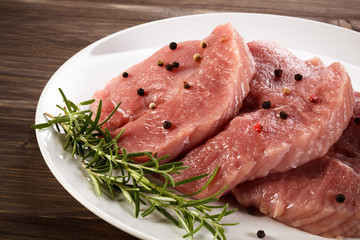 Fototapeta premium Raw, fresh meat