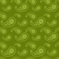 paisley seamless background