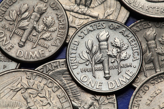 Coins Of USA. US Dime