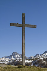 Gipfelkreuz im Gotthardgebiet