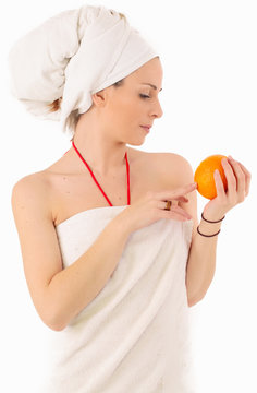 Orangenhaut Pflege