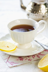 Tea with lemon