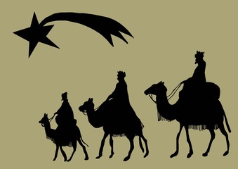 Magi silhouette