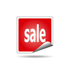 sale sticker vector