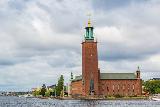 City Hall castle in Stockholm, Sweden