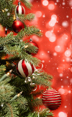 Fototapeta na wymiar Christmas decorations