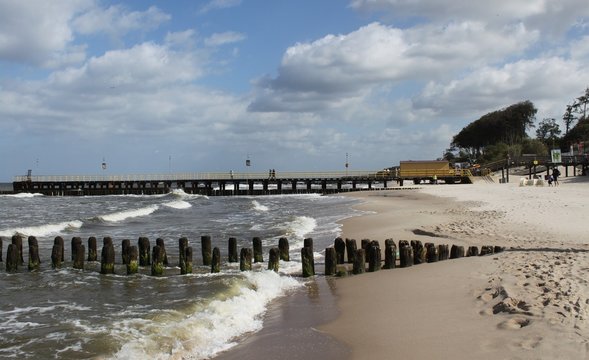 Ostseestrand in Ustronie Morskie (Henkenhagen)