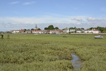 Fototapeta na wymiar Bosham at low tide. Sussex. England