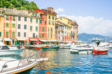 View of Portofino, Cinque Terre, Italy