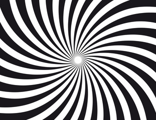 Fototapety  Spiralna iluzja optyczna