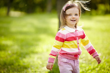little beautiful girl portrait