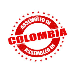 Assembled in Colombia