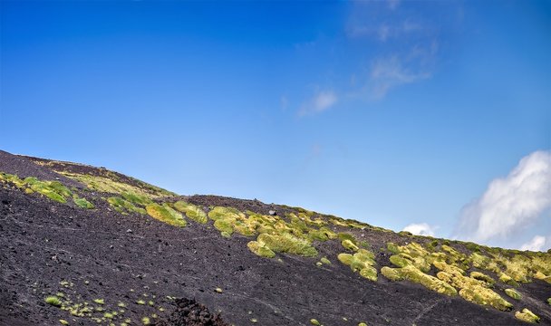 Landscapes of Etna, Sicily ,Italy.