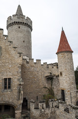 Fototapeta na wymiar Medieval castle.