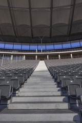 Naklejka premium Stadiontreppen