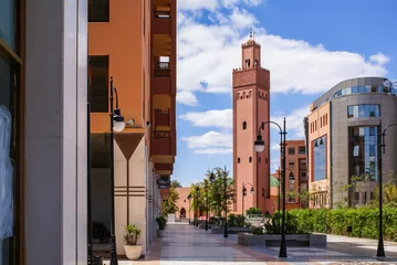 Foto op Canvas Marrakech nouvelle ville Mosquée © Pictures news
